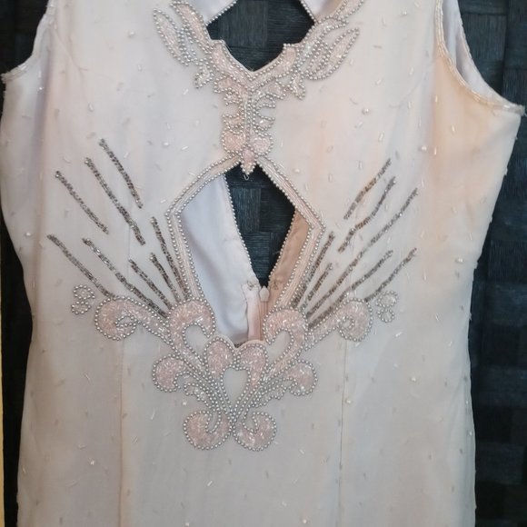 Size 14 Art-Deco formal dress - Picture 3 of 4